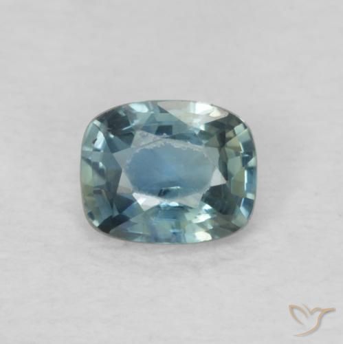 0.49ct Natural Multicolor Sapphire, Cushion, VVS-VS