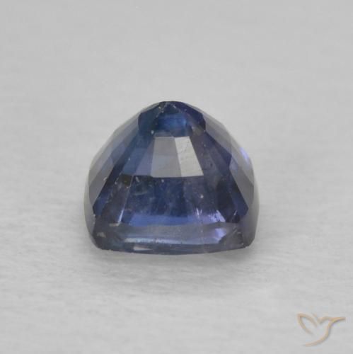 Sapphire Gemstone in 4.7 x 4.7 mm Size for Sale, Sapphire Stone in Midnight Blue Color