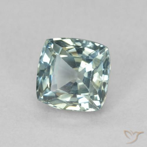 0.87 ct Multicolor Sapphire Stone, Natural Sapphire in Cushion-Cut Shape for Sale