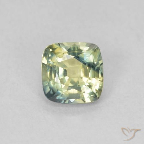 0.47ct Natural Multicolor Sapphire, Cushion, VS
