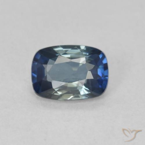 0.77ct Natural Multicolor Sapphire, Cushion, VVS