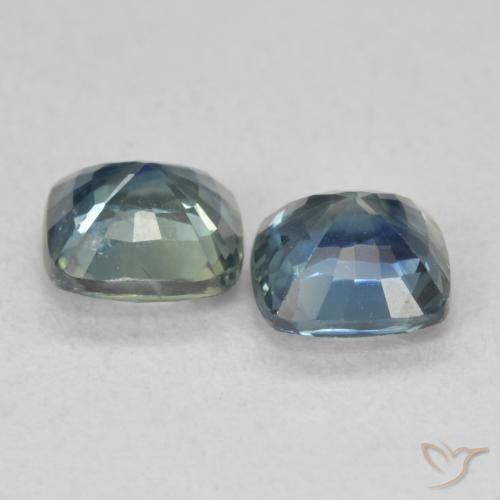 Sapphire Gemstones in 5.3 x 5.3 mm Size for Sale, Sapphire Stones in Multicolor Color