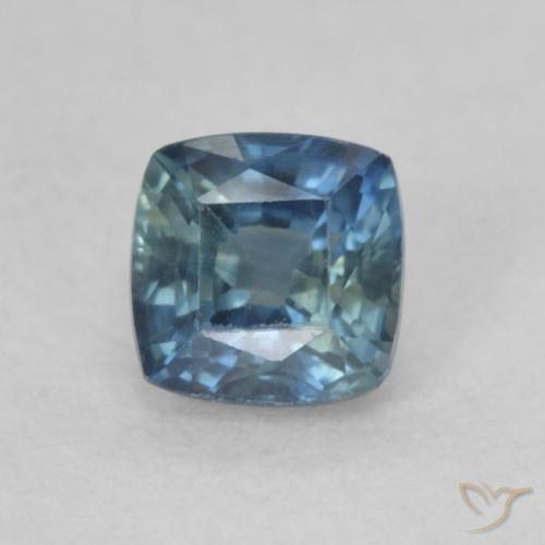 0.54ct Natural Multicolor Sapphire, Cushion, VVS-VS