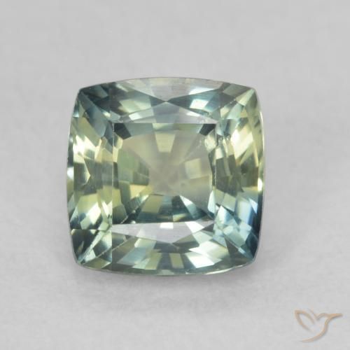 0.84ct Natural Multicolor Sapphire, Cushion, VS