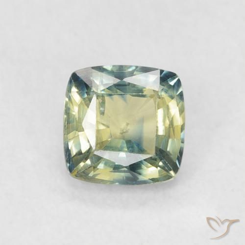 0.59ct Natural Multicolor Sapphire, Cushion, VS