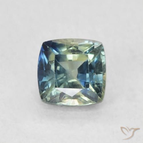 0.71ct Natural Multicolor Sapphire, Cushion, VS