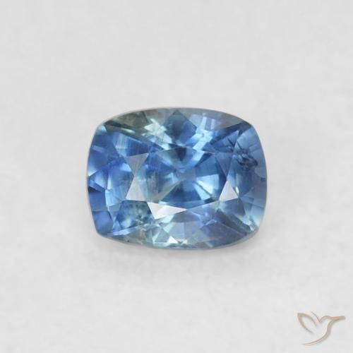 0.35ct Natural Blue Sapphire, Cushion, VS