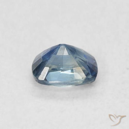 Sapphire Gemstone in 4.3 x 3.4 mm Size for Sale, Sapphire Stone in Blue Color