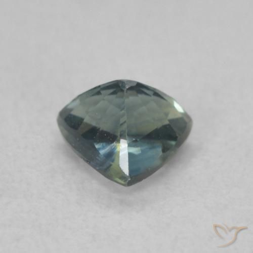 Sapphire Gemstone in 5 x 4.8 mm Size for Sale, Sapphire Stone in Teal Color