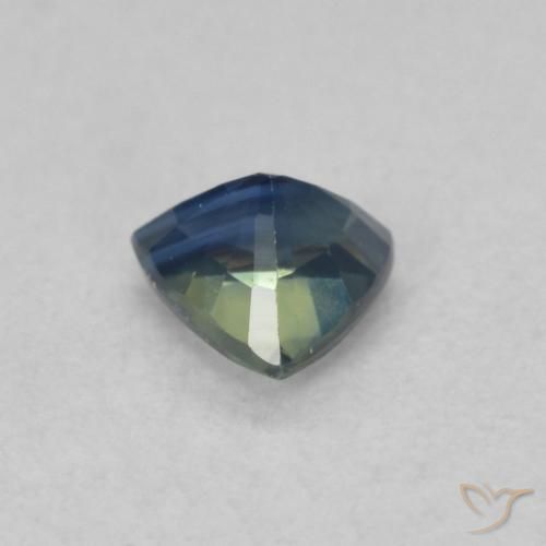 Sapphire Gemstone in 4.7 x 4.5 mm Size for Sale, Sapphire Stone in Teal Color