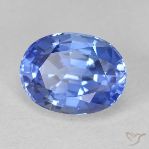2.16ct Natural Medium Navy Blue Sapphire, Oval, VS