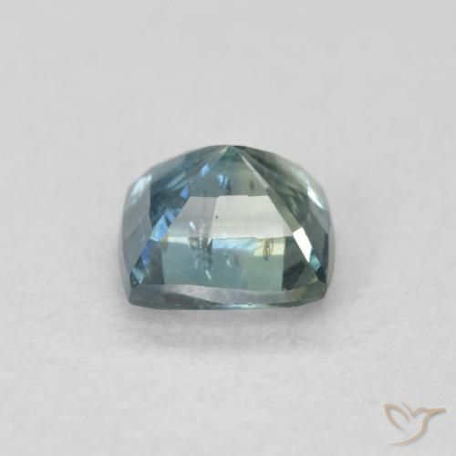 Sapphire Gemstone in 4.5 x 4.4 mm Size for Sale, Sapphire Stone in Teal Color