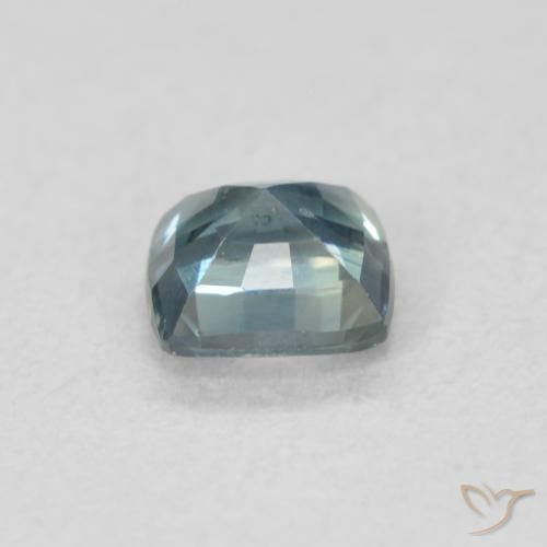 Sapphire Gemstone in 4.4 x 4.3 mm Size for Sale, Sapphire Stone in Teal Color