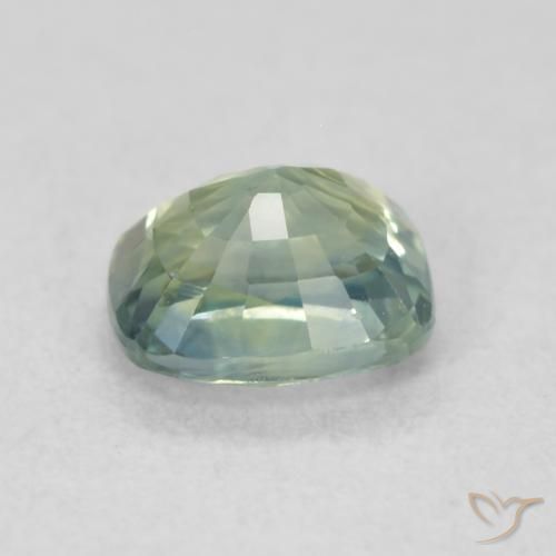 Sapphire Gemstone in 5.5 x 4.5 mm Size for Sale, Sapphire Stone in Teal Color