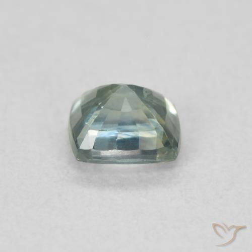Sapphire Gemstone in 4.2 x 4.1 mm Size for Sale, Sapphire Stone in Teal Color