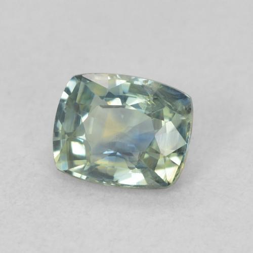 0.69 ct Blue Sapphire Stone, Natural Sapphire in Cushion-Cut Shape for Sale