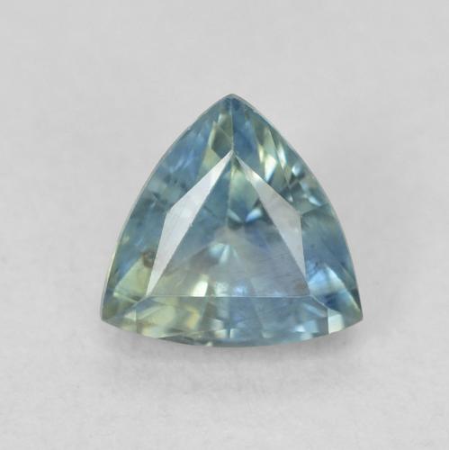 0.76ct Natural Teal Sapphire, Trillion, VS