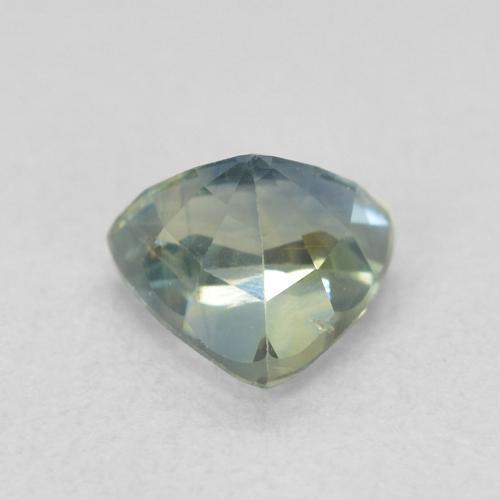 Sapphire Gemstone in 5.5 x 5.4 mm Size for Sale, Sapphire Stone in Teal Color