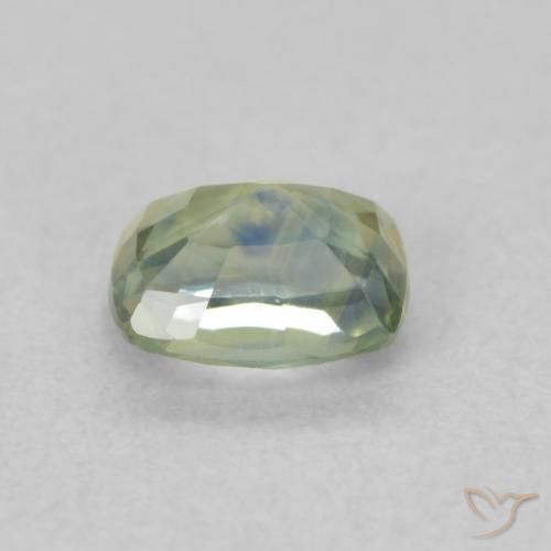 Sapphire Gemstone in 5 x 4 mm (calibrated) Size for Sale, Sapphire Stone in Greenish Blue Color