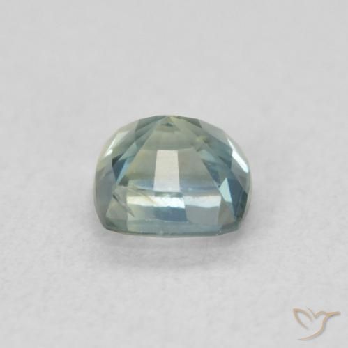 Sapphire Gemstone in 4.3 x 4.3 mm Size for Sale, Sapphire Stone in Teal Color