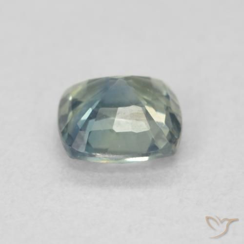 Sapphire Gemstone in 4.8 x 4.7 mm Size for Sale, Sapphire Stone in Teal Color