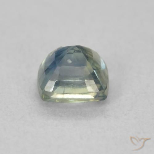 Sapphire Gemstone in 4.5 x 4.4 mm Size for Sale, Sapphire Stone in Teal Color