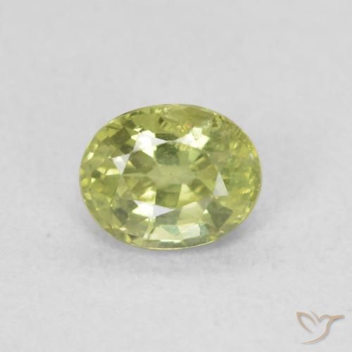 0.47ct Natural Warm Forest Green Sapphire, Oval, VS