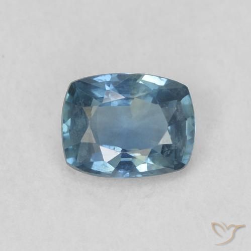 0.42ct Natural Blue Sapphire, Cushion, VS