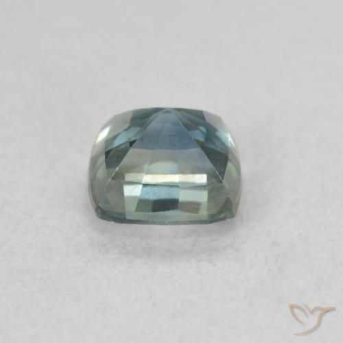 Sapphire Gemstone in 4.4 x 4.3 mm Size for Sale, Sapphire Stone in Teal Color