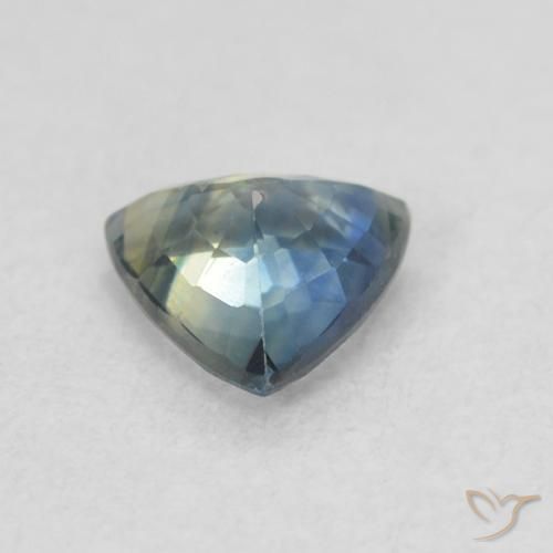 Sapphire Gemstone in 5.5 x 5.2 mm Size for Sale, Sapphire Stone in Teal Color