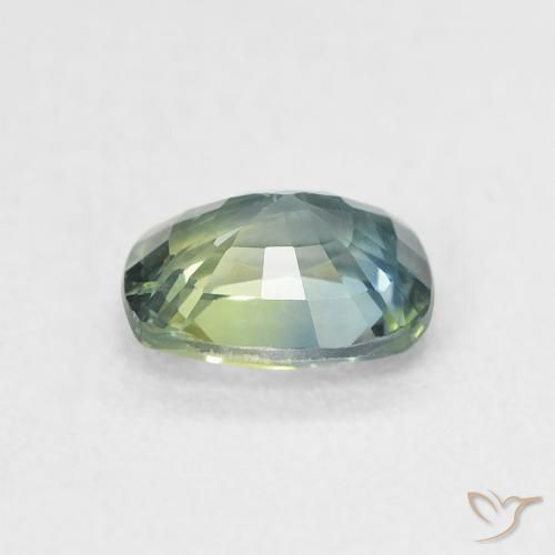Sapphire Gemstone in 6.1 x 4.8 mm Size for Sale, Sapphire Stone in Teal Color