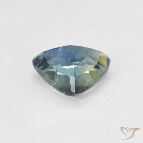 Sapphire Gemstone in 5.8 x 5.6 mm Size for Sale, Sapphire Stone in Teal Color