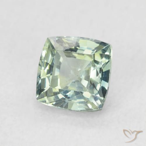 0.68 ct Blue Sapphire Stone, Natural Sapphire in Cushion-Cut Shape for Sale
