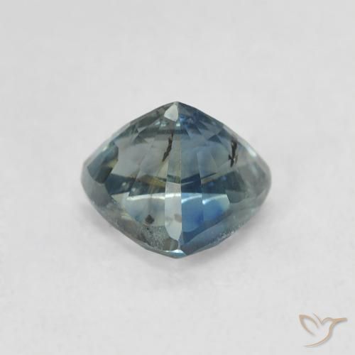 Sapphire Gemstone in 5.4 x 5.3 mm Size for Sale, Sapphire Stone in Teal Color
