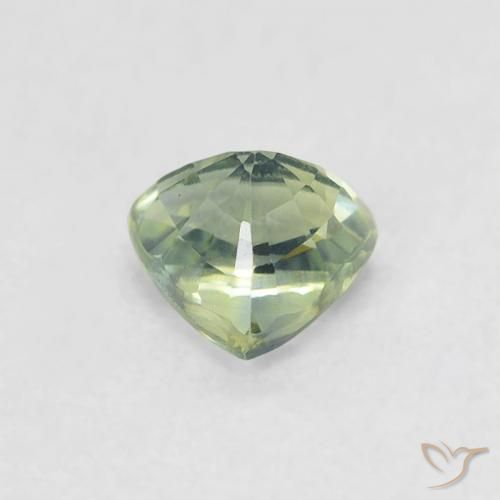 Sapphire Gemstone in 4.8 x 4.6 mm Size for Sale, Sapphire Stone in Teal Color