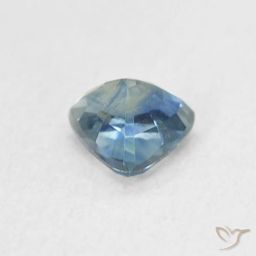 Sapphire Gemstone in 5.1 x 4.8 mm Size for Sale, Sapphire Stone in Teal Color