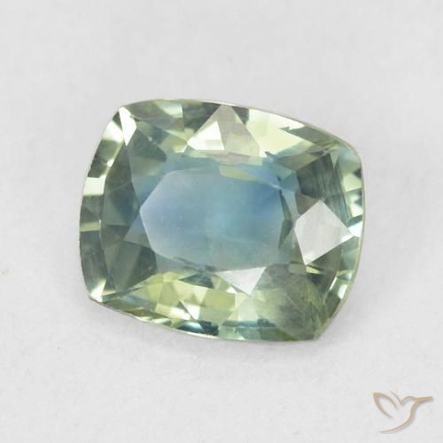 0.79 ct Blue Sapphire Stone, Natural Sapphire in Cushion-Cut Shape for Sale