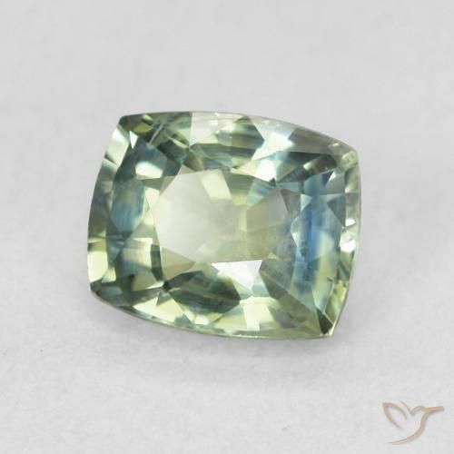 0.78 ct Blue Sapphire Stone, Natural Sapphire in Cushion-Cut Shape for Sale