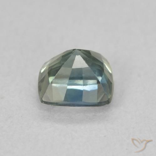 Sapphire Gemstone in 4.6 x 4.6 mm Size for Sale, Sapphire Stone in Teal Color