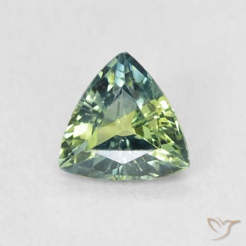 0.56ct Natural Multicolor Sapphire, Trillion, VVS