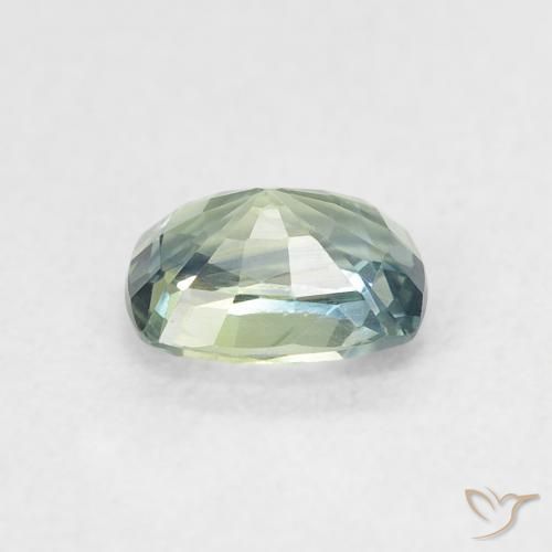 Sapphire Gemstone in 5.9 x 4.5 mm Size for Sale, Sapphire Stone in Teal Color