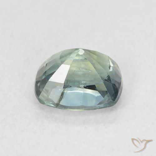 Sapphire Gemstone in 5.6 x 4.4 mm Size for Sale, Sapphire Stone in Teal Color