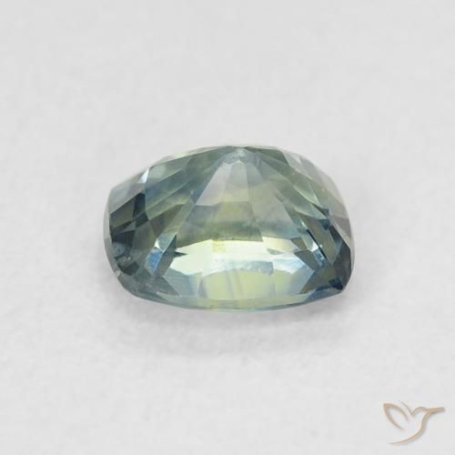 Sapphire Gemstone in 5.4 x 4.3 mm Size for Sale, Sapphire Stone in Teal Color