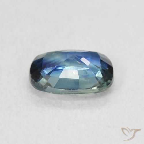 Sapphire Gemstone in 6.1 x 4.7 mm Size for Sale, Sapphire Stone in Teal Color