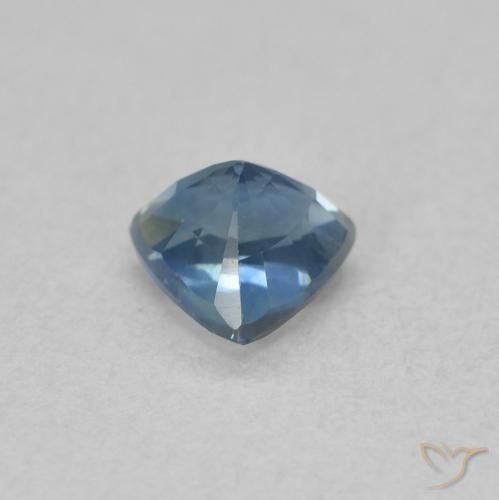 Sapphire Gemstone in 4.9 x 4.7 mm Size for Sale, Sapphire Stone in Teal Color