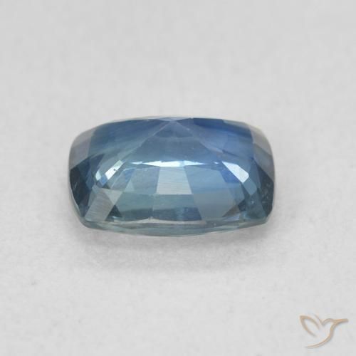 Sapphire Gemstone in 6.2 x 5.1 mm Size for Sale, Sapphire Stone in Teal Color