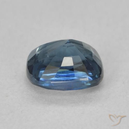 Sapphire Gemstone in 5.7 x 4.7 mm Size for Sale, Sapphire Stone in Teal Color