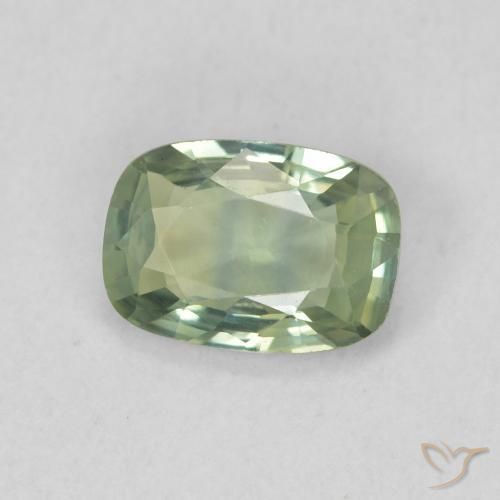 0.92 ct Blue Sapphire Stone, Natural Sapphire in Cushion-Cut Shape for Sale