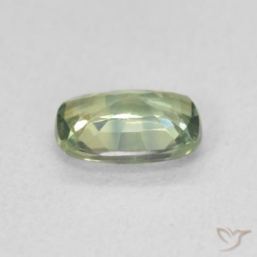 Sapphire Gemstone in 7 x 5 mm (calibrated) Size for Sale, Sapphire Stone in Greenish Blue Color