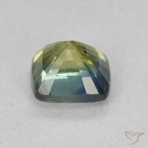Sapphire Gemstone in 5 x 5 mm (calibrated) Size for Sale, Sapphire Stone in Greenish Blue Color